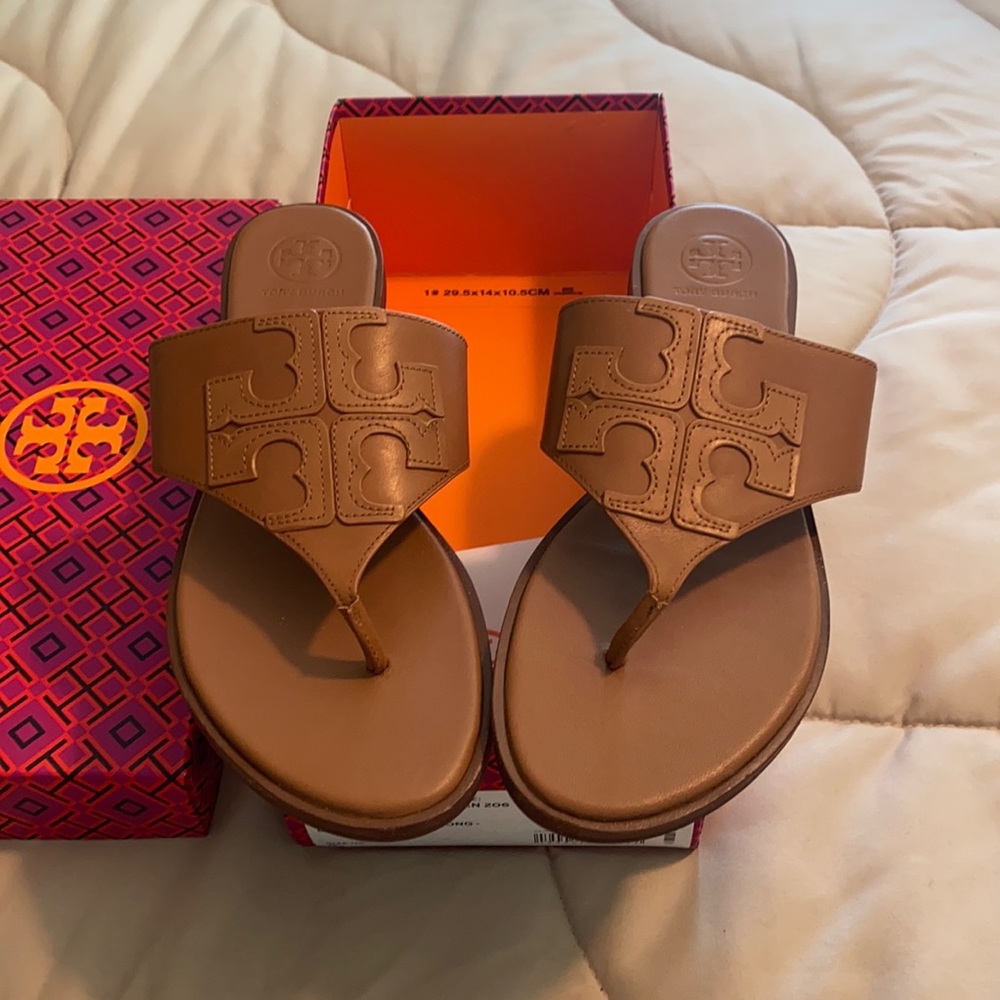 Tory Burch tan sandals
